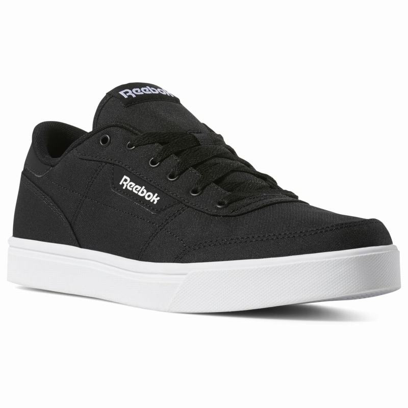 Tenisi Reebok Royal Heredis Vulc Barbati Negrii/Albi Romania WO8264VY